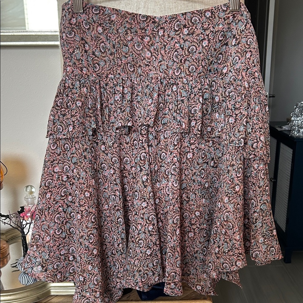 Walter Baker Multicolor Floral Skirt